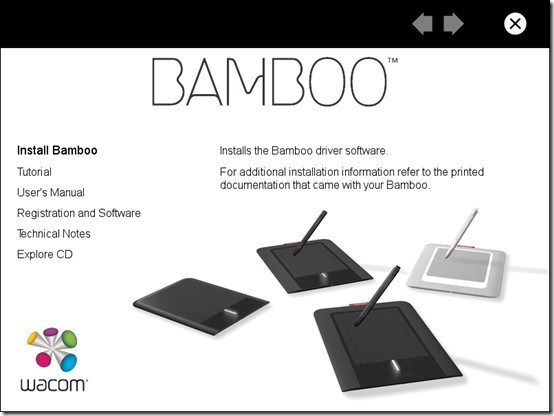 Bamboo pen driver download